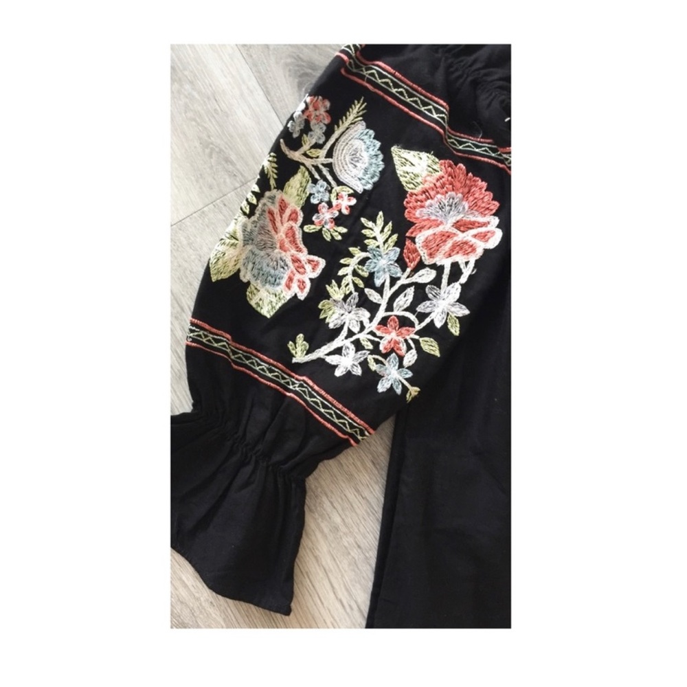 Free People • Embroidered Off-Shoulder Dress - Picture 5 of 6